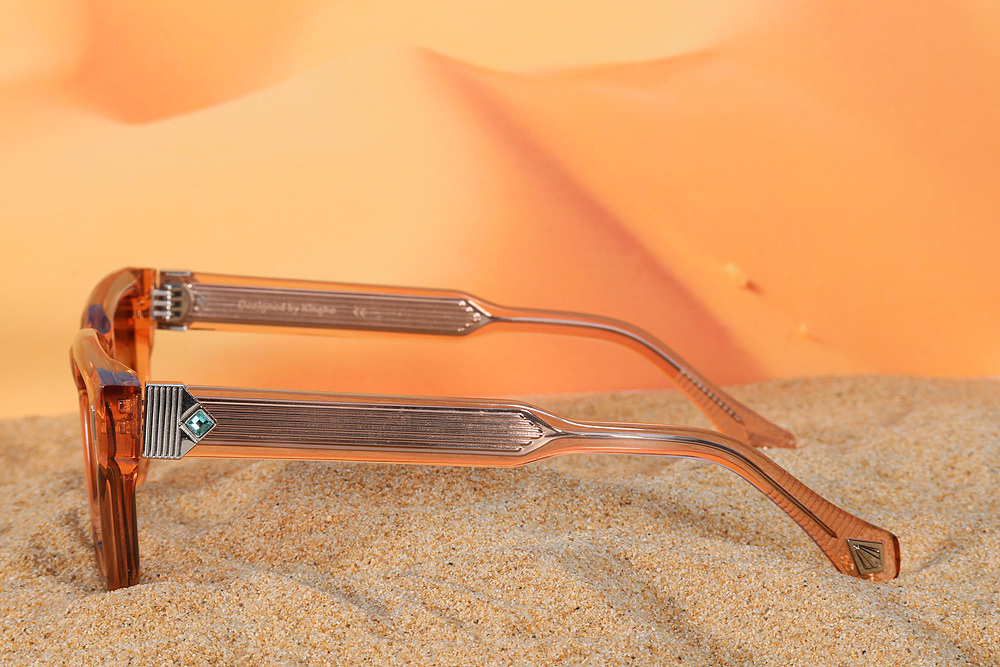 同JMM款胶架眼镜MF7706_方形男士胶架眼镜定制-新创森