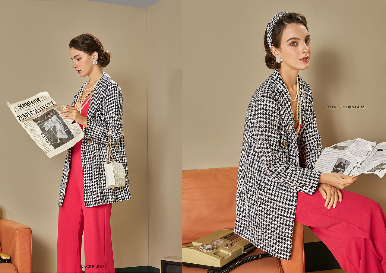 “香奈儿”女孩 丨搭配&策划（图ZMzM0NTkxMDY4） - 时尚/艺术摄影 - 站酷设计师莫金桂子原创素材 - 站酷ZCOOL