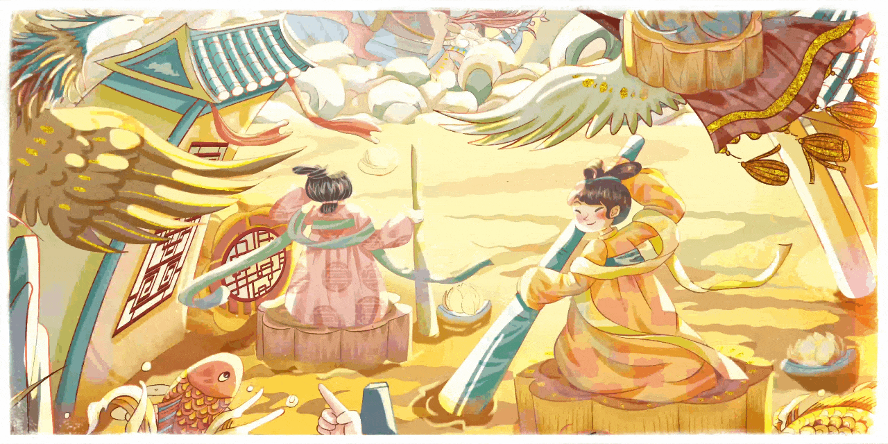 2022氛围感国风场景合集（图ZMzE1MDc5NzI4） - 创作习作 - 站酷设计师e阿桃啊原创素材 - 站酷ZCOOL