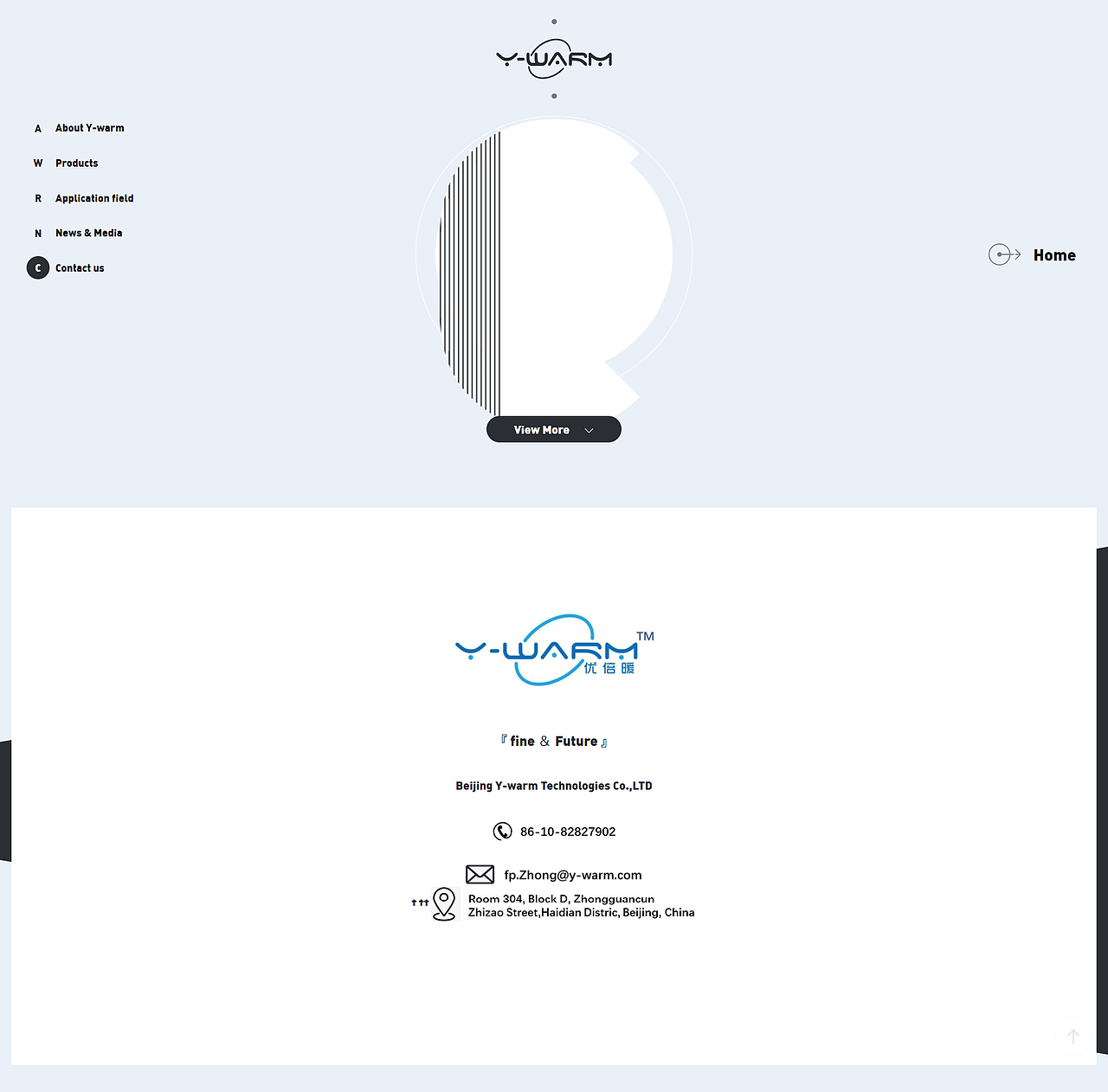 优倍暖网站设计丨交互丨动效丨网页