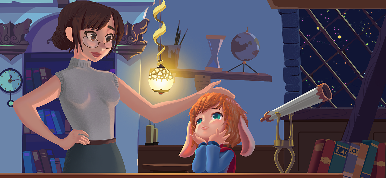 2021-Q版and扁平风格场景设定（图ZMzA2NTc5OTE2） - 概念设定 - 站酷设计师Christine霜原创素材 - 站酷ZCOOL