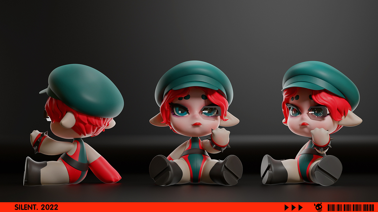 个人原创IP FC-LEAIA潮玩