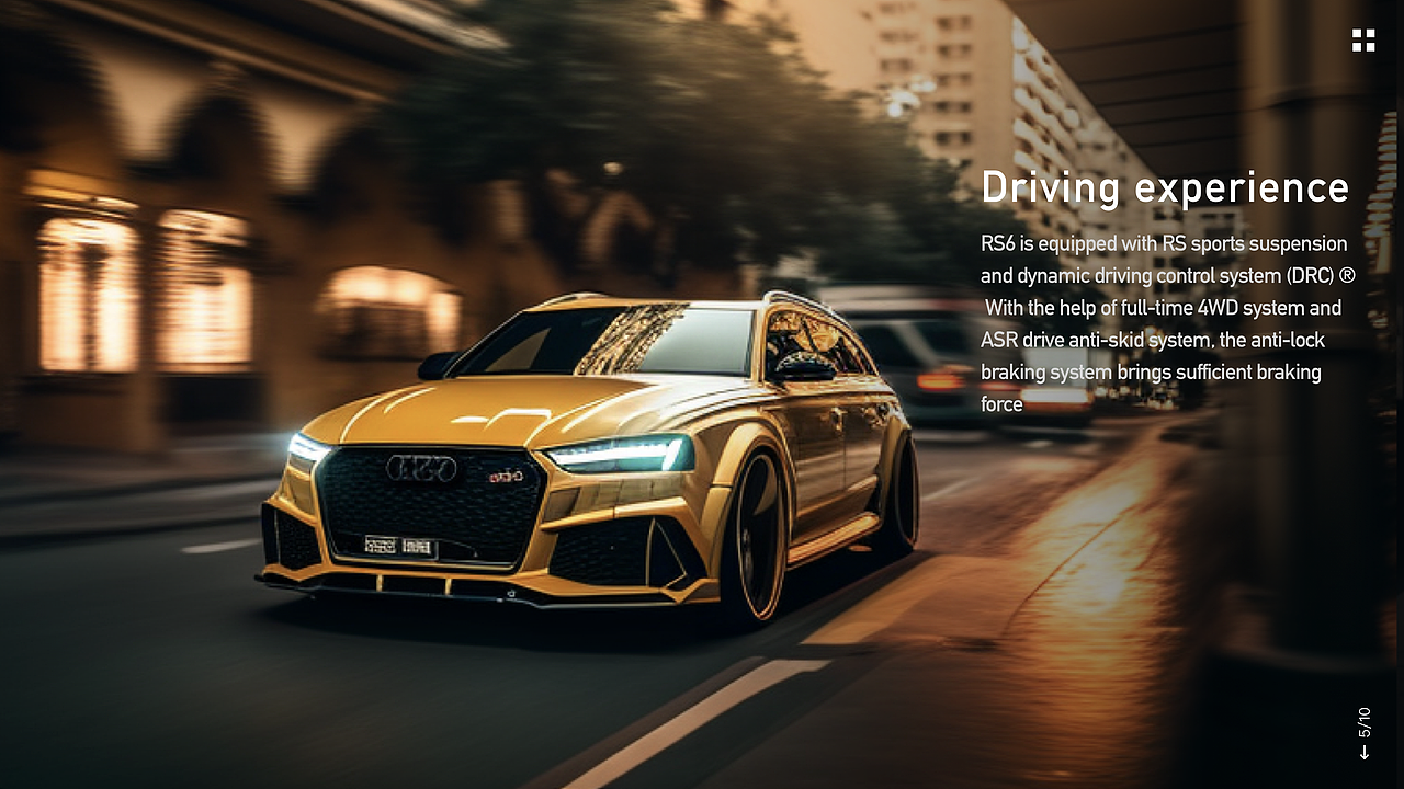 用AI生成汽车网站?