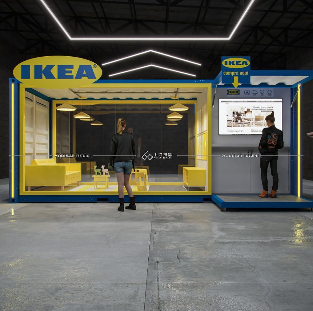 集装箱快闪店设计（图ZMzM4NTU3Mzgw） - 建筑/空间 - 站酷设计师扬品集装箱定制原创素材 - 站酷ZCOOL