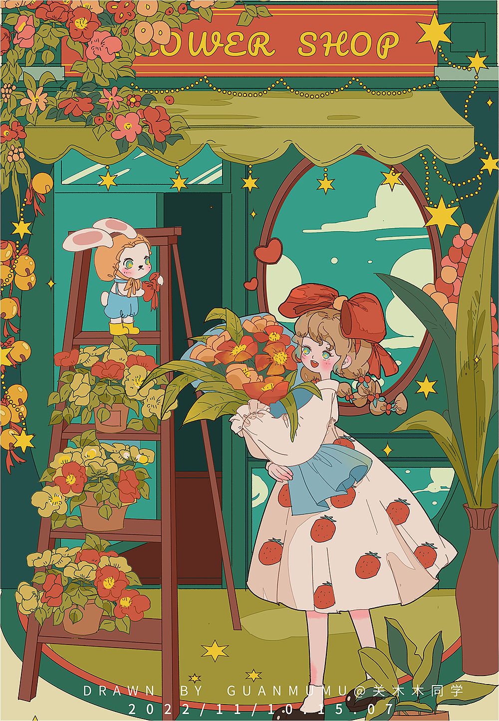 复古色系的少女心（图ZMzI0ODM1MjYw） - 创作习作 - 站酷设计师关木木同学原创素材 - 站酷ZCOOL