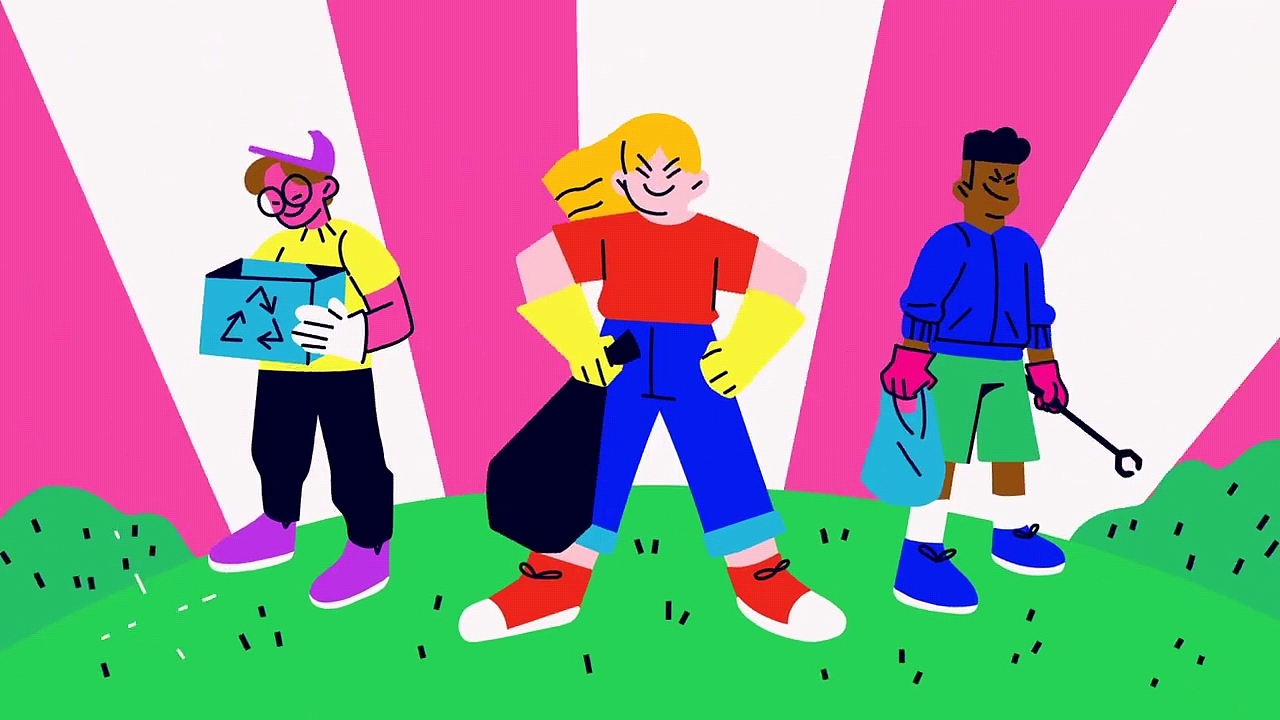 超炫的角色说唱风MG动画!