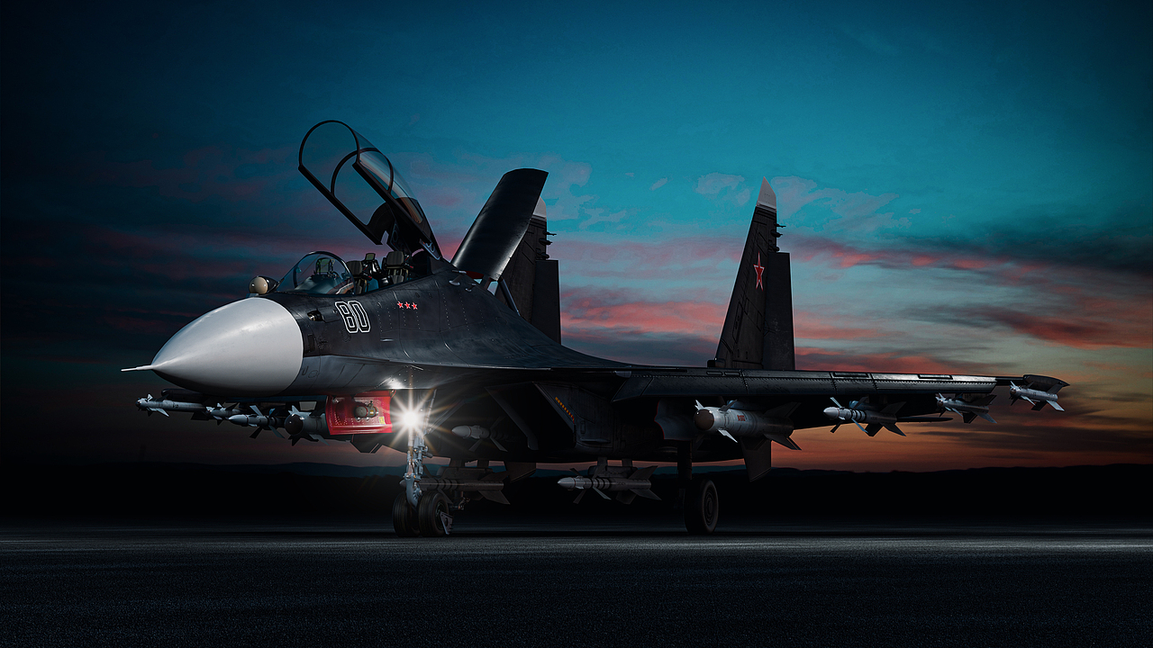 SU-30MKI CGI (空中手术刀)（图ZMzE1Mzg0OTA0） - 机械/交通 - 站酷设计师oBDR原创素材 - 站酷ZCOOL