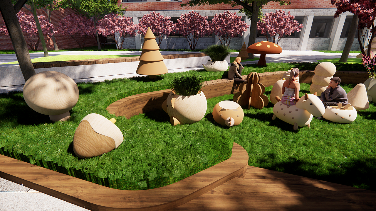 系列产品渲染-森林系列