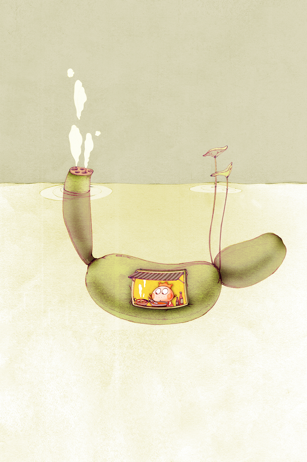 JUANJUAN原创IP | 【维格列版画】姚文爽作品