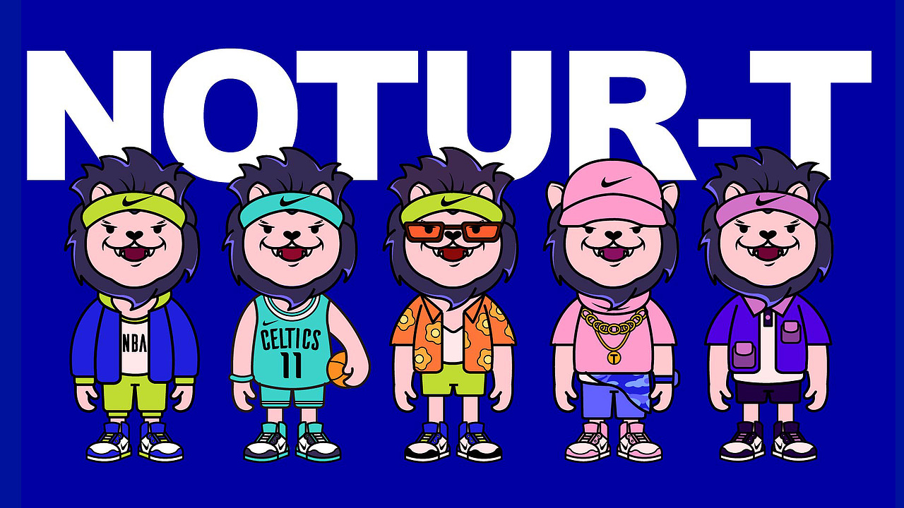潮牌IP形象设计【设计狮NOTUR-T】
