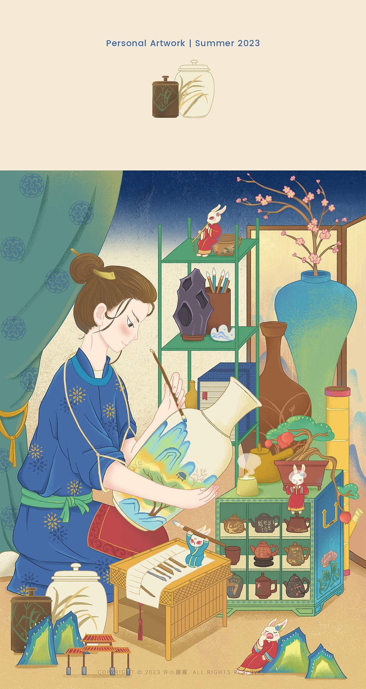 做建水紫陶的手工艺人