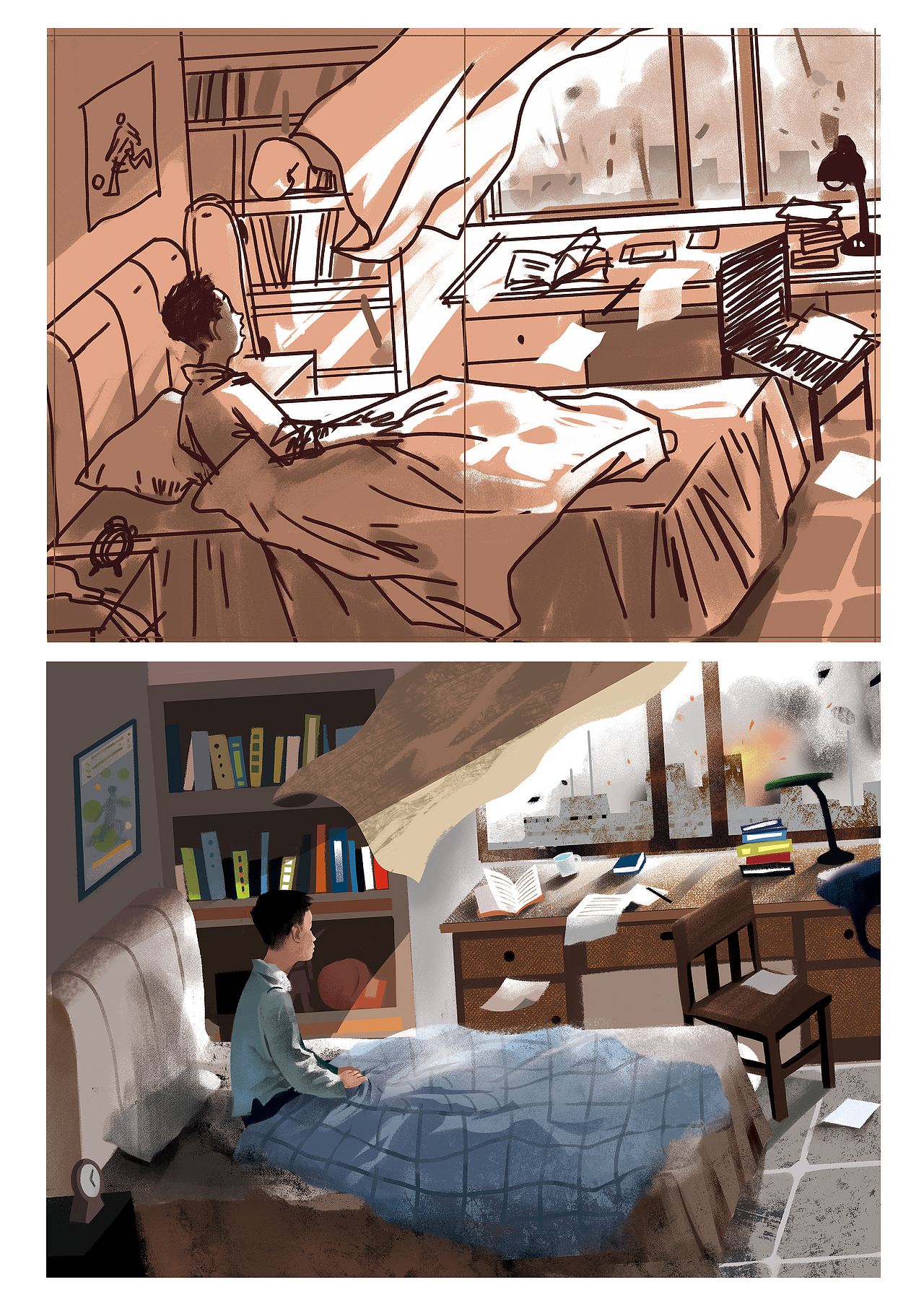 《黎明动物园》-插画