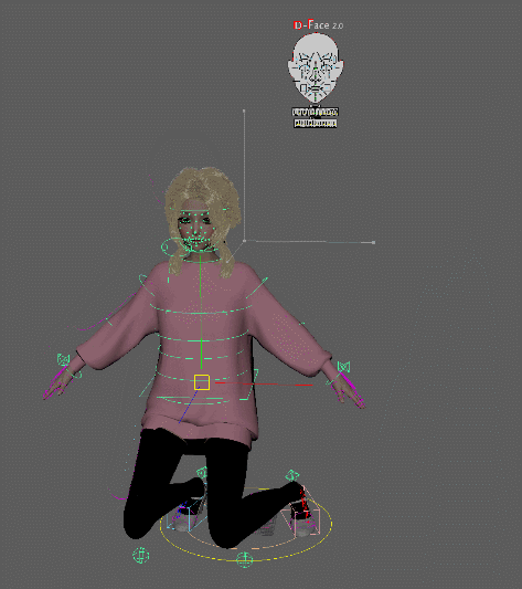 原创数字人美少女可爱女孩美女大学生青春少女