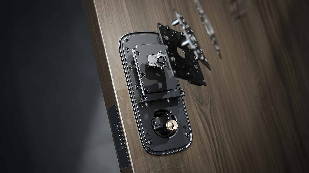 「智能门锁」产品动画（图ZMzU4NTYwMTc2） - 产品 - 站酷设计师亮儿叫练儿原创素材 - 站酷ZCOOL