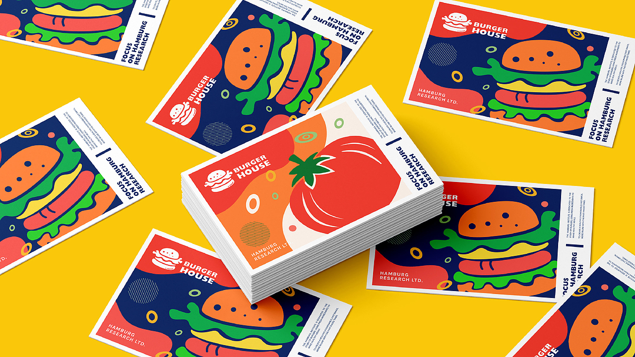 BURGER HOUSE - 汉堡研究所 | 品牌设计