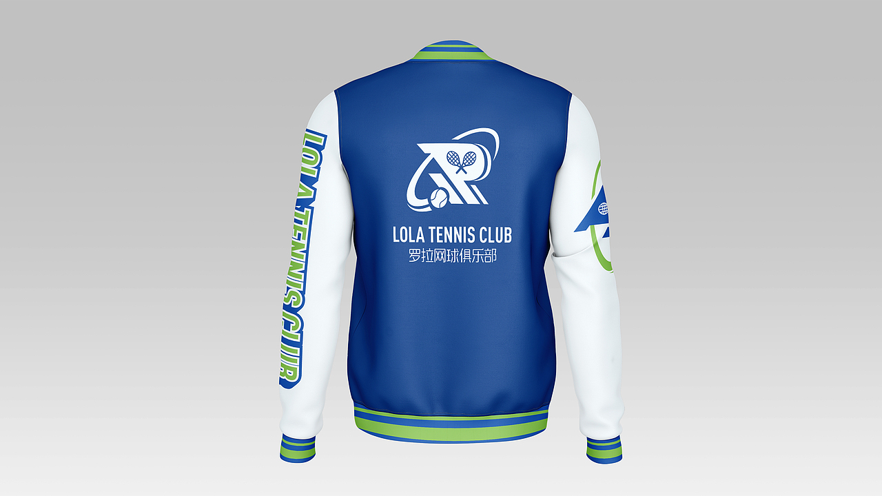 罗拉网球俱乐部品牌设计