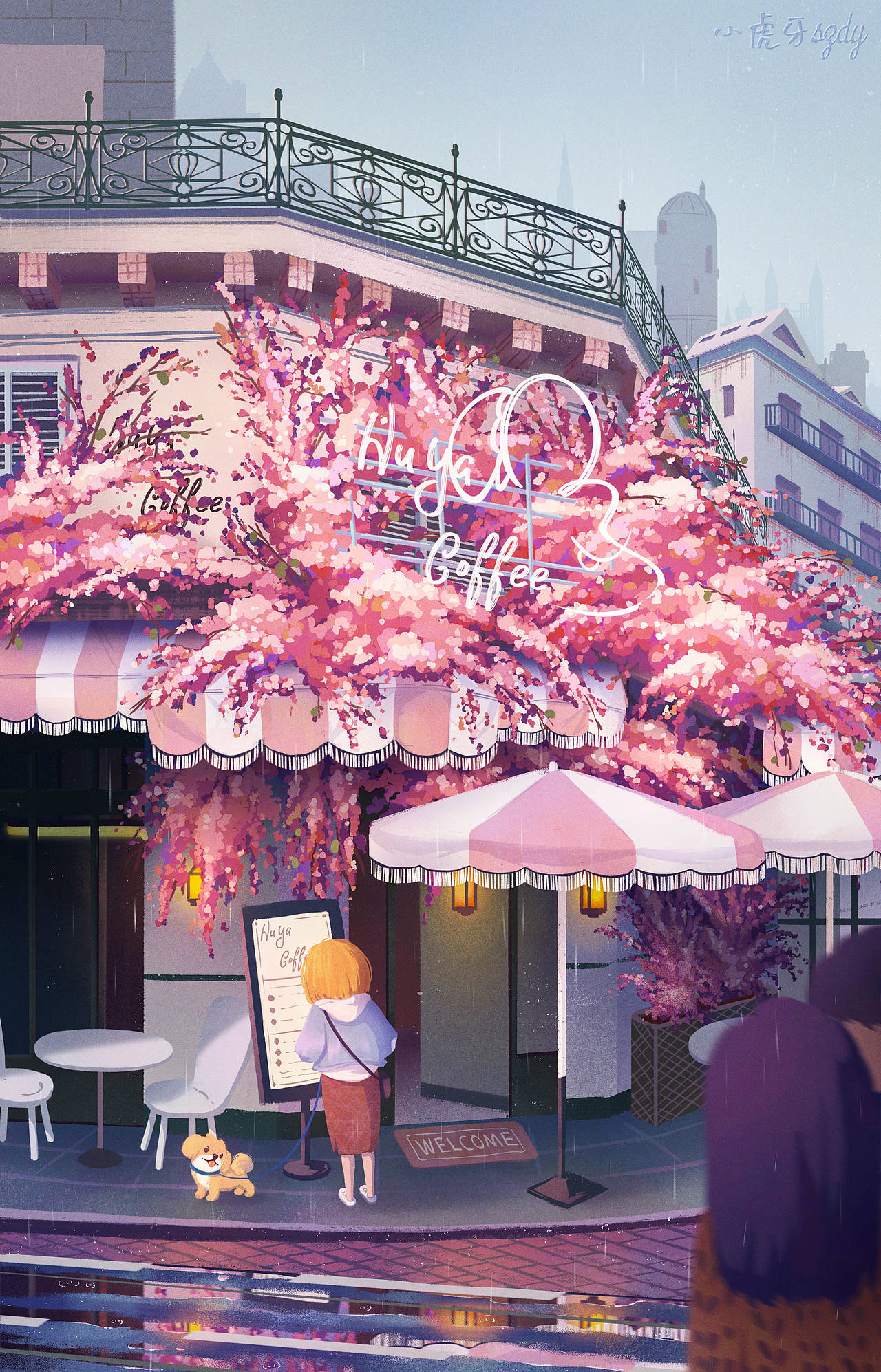近两个月的插画（图ZMzU2ODEwMzA4） - 创作习作 - 站酷设计师小虎牙是真的有原创素材 - 站酷ZCOOL