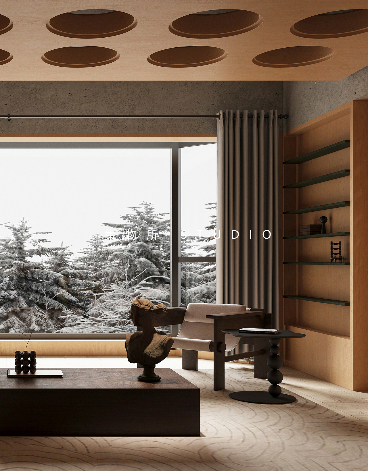 集物所STUDIO | 森林之屋（图ZMzY3MzU0MjQ0） - 家装设计 - 站酷设计师人陌原创素材 - 站酷ZCOOL