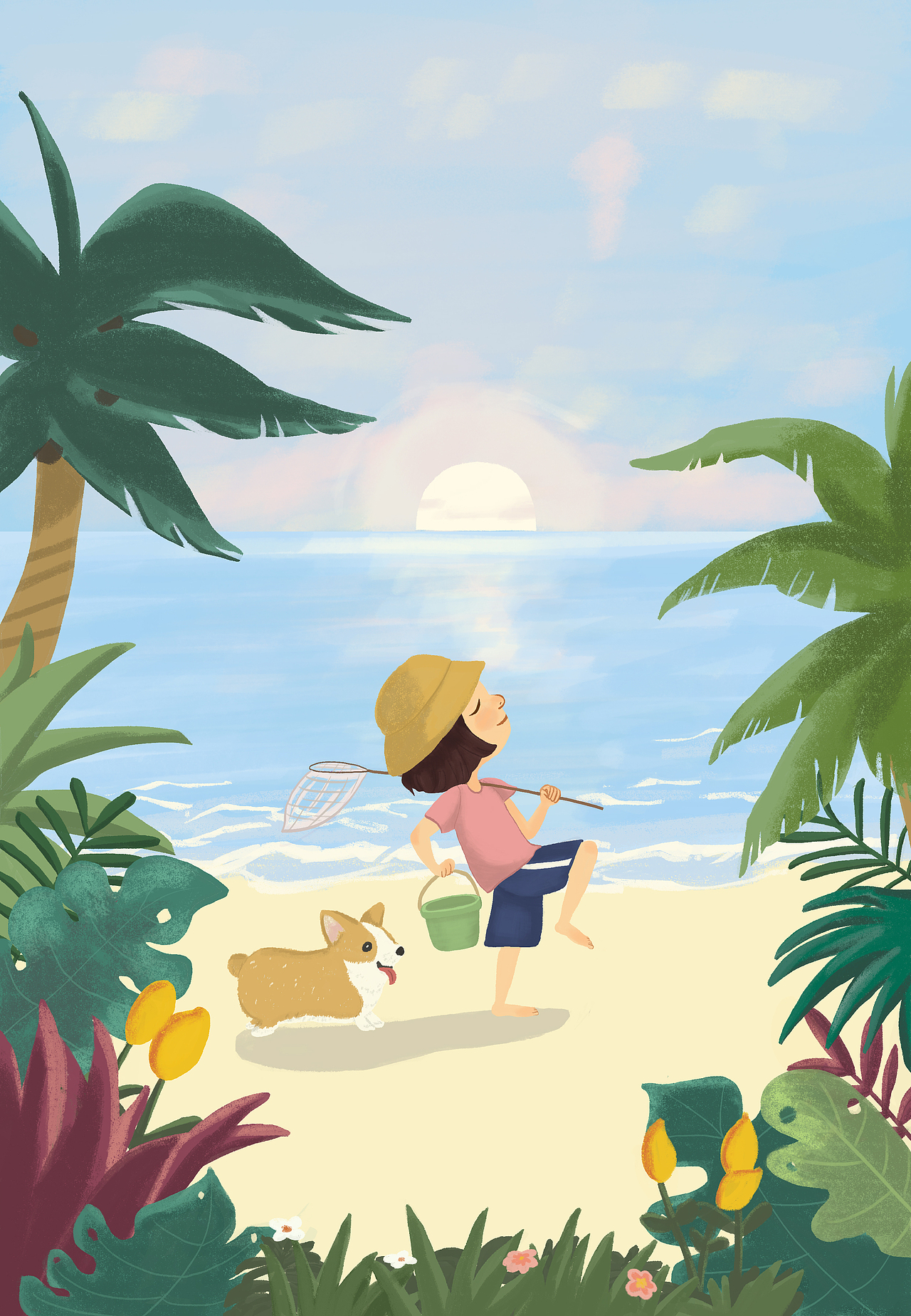 四季插畫（圖ZMzIyNTI0OTcy） - 兒童插畫 - 站酷設計師若玉原創(chuàng)素材 - 站酷ZCOOL