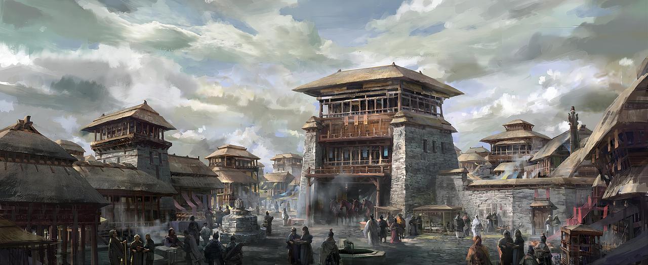 《封神三部曲》部分场景概设定