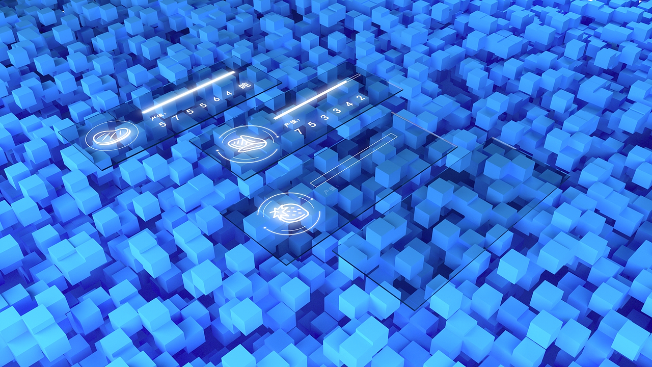 农业监测MG动画