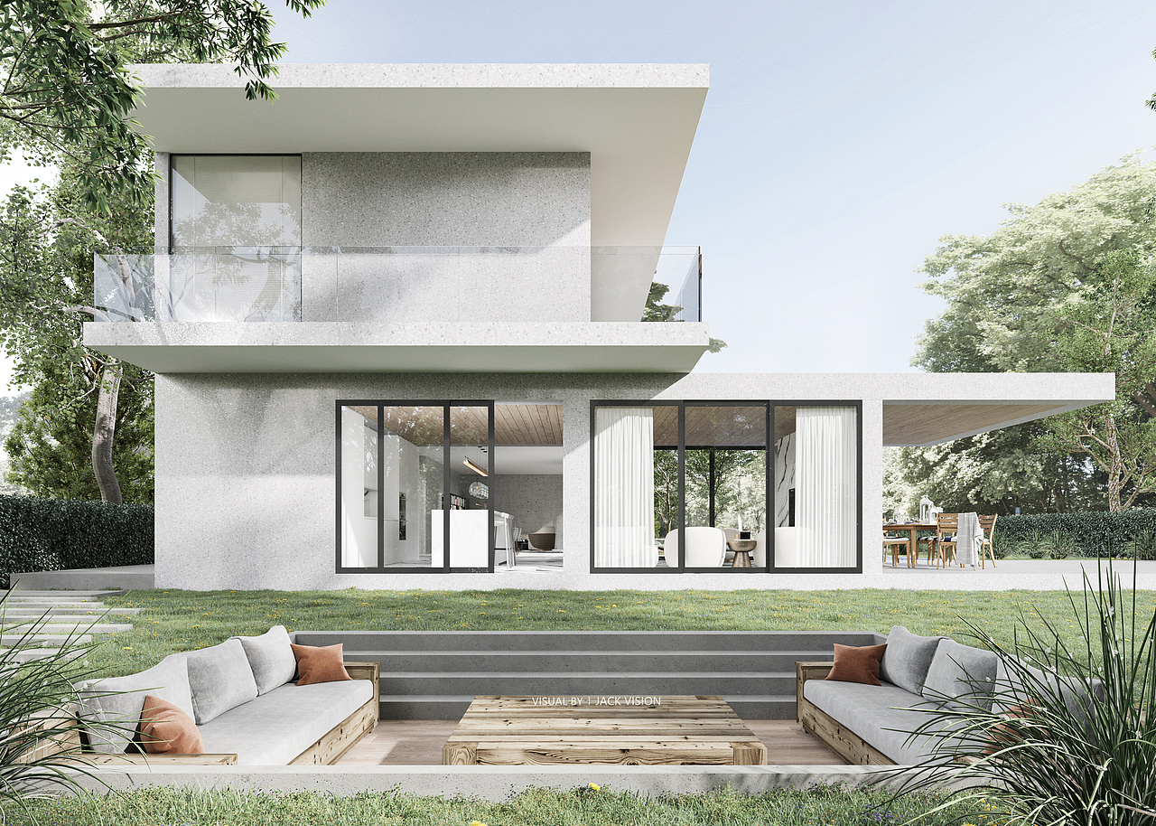 现代别墅（图ZMzAxMDQ4MTM2） - 建筑/空间 - 站酷设计师Cheng39069原创素材 - 站酷ZCOOL