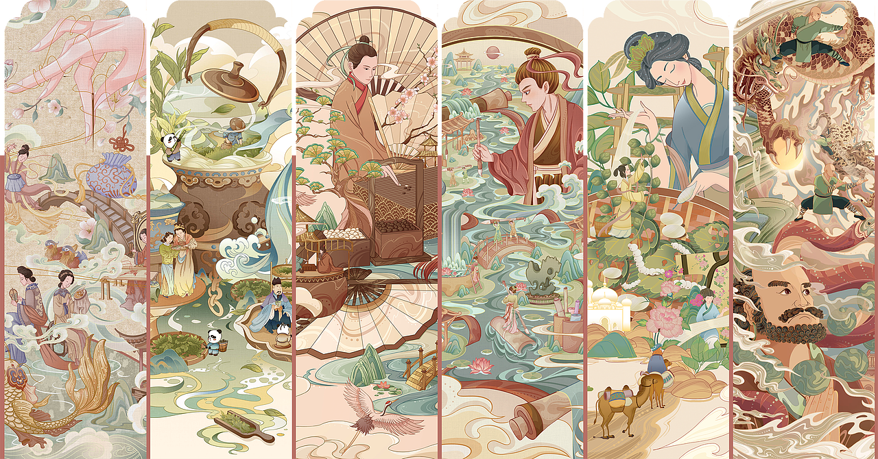 国粹系列·国风插画