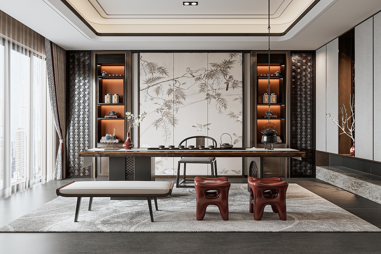 新中式茶室合集