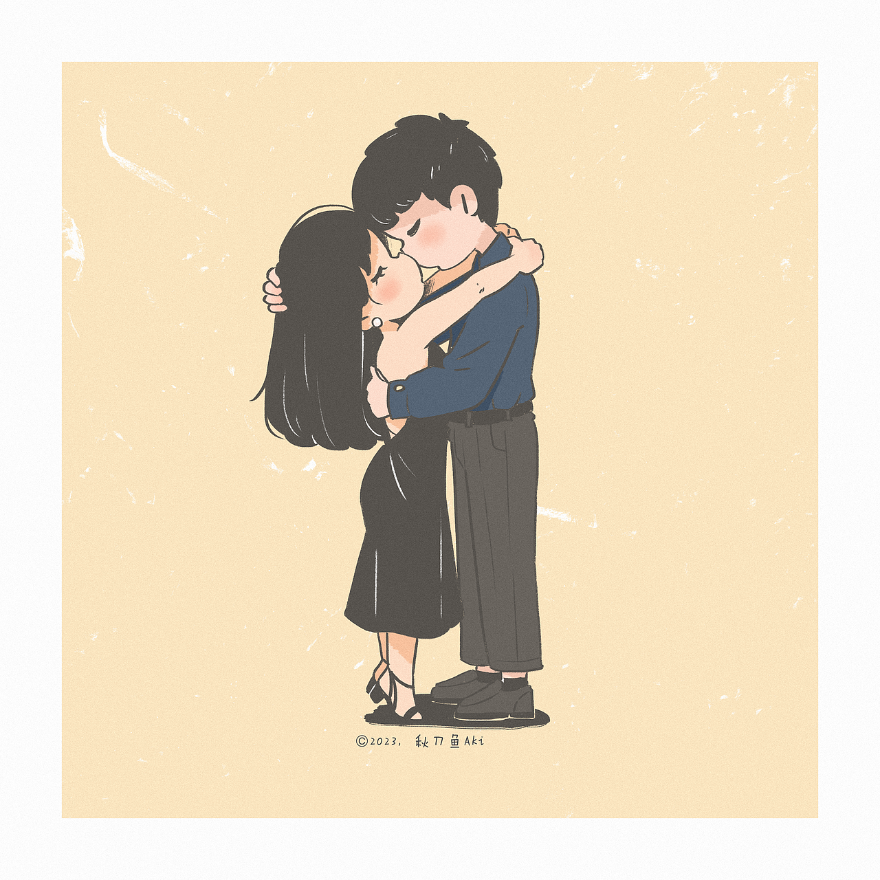 给朋友画的婚礼周边