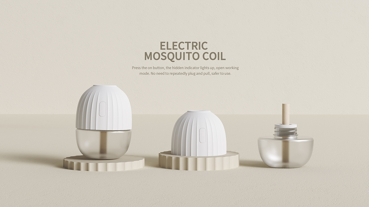 电蚊香头（图ZMzUzODI2NjM2） - 生活用品 - 站酷设计师阿政产品设计渲染原创素材 - 站酷ZCOOL