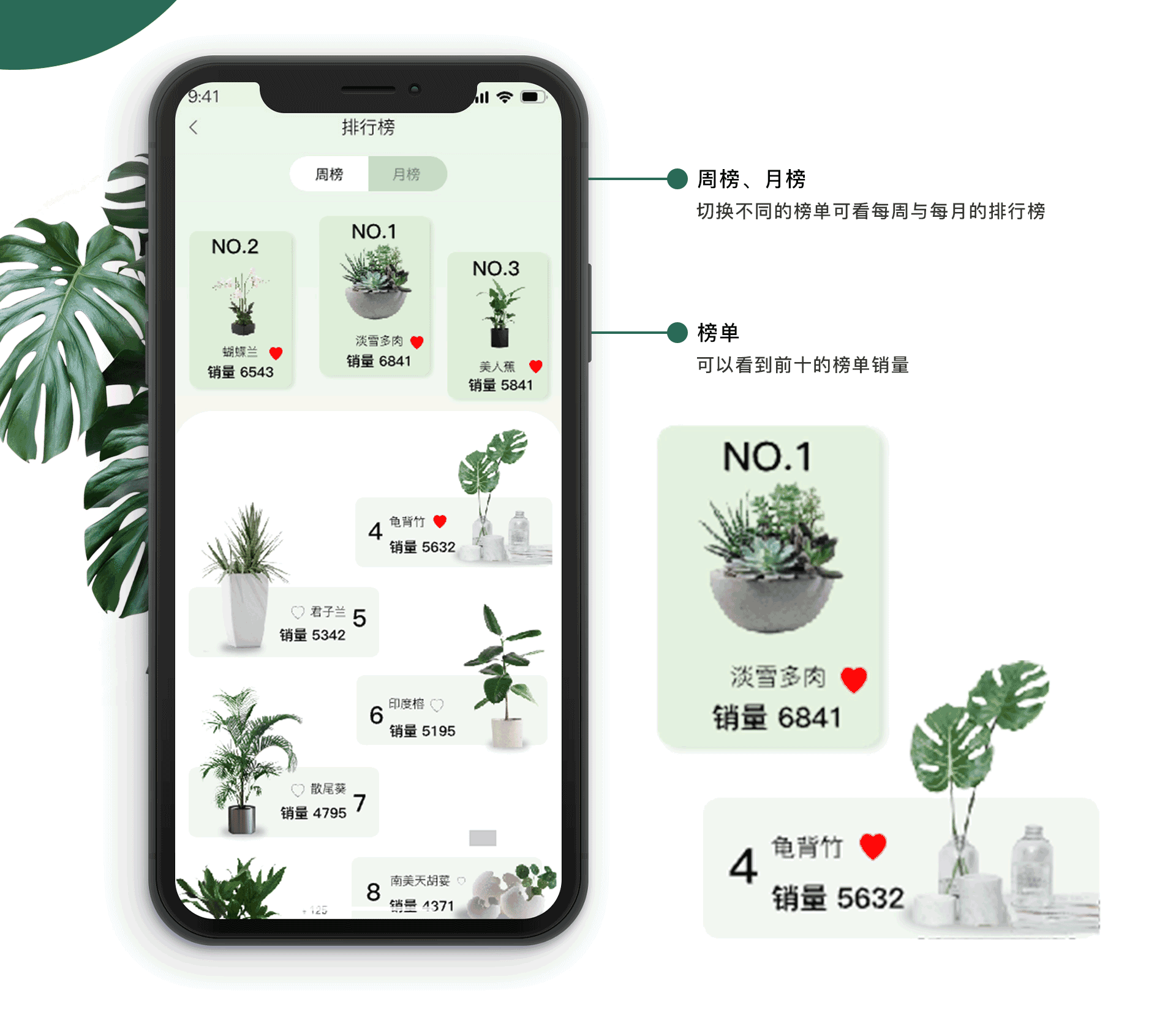 APP设计-植·观（图ZMzM4MDkyMDk2） - APP界面 - 站酷设计师秃头少女一号原创素材 - 站酷ZCOOL