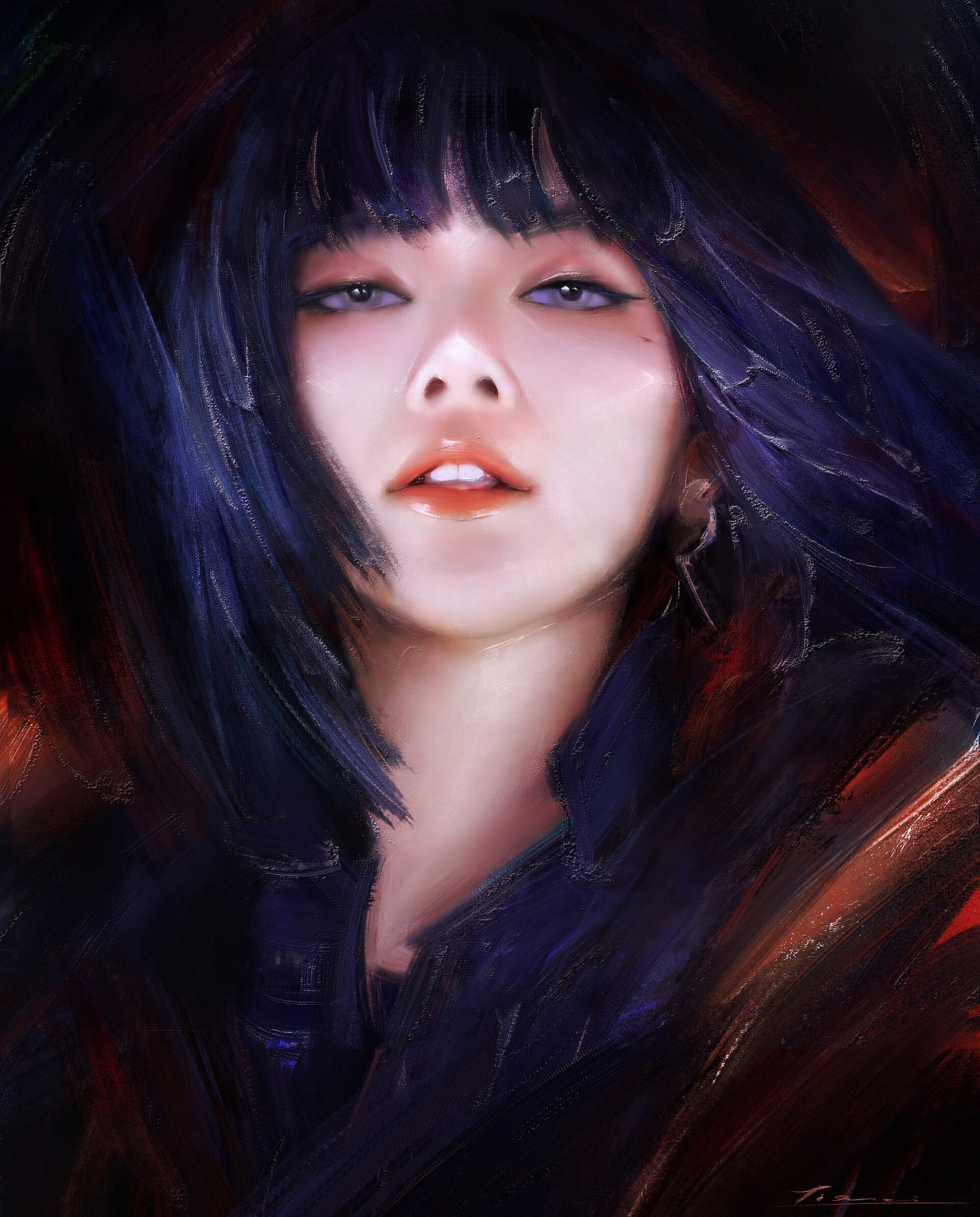 简单3步画出真实油画笔触厚度质感-附作品（图ZMzA2NTIwNzQ4） - 创作习作 - 站酷设计师tianzi_天恣原创素材 - 站酷ZCOOL