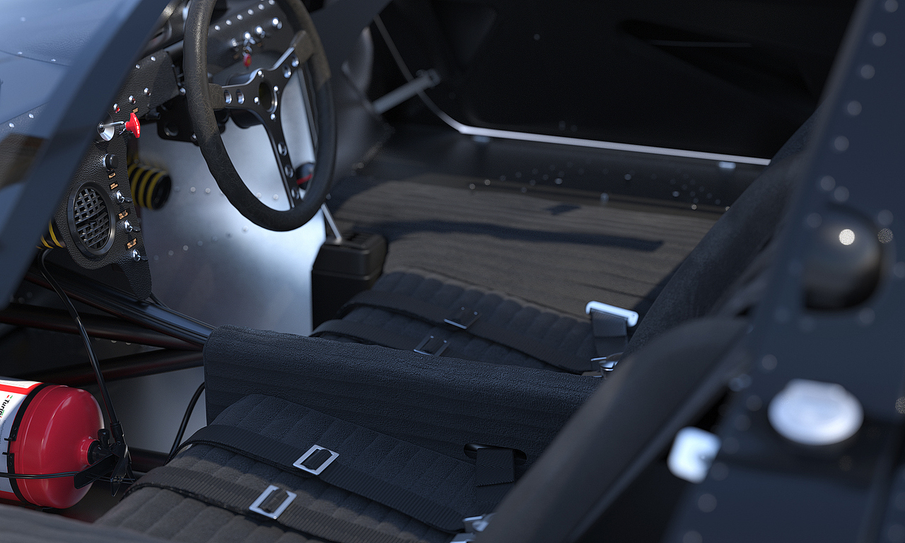 汽车渲染-法拉利/Ferrari 330 p4