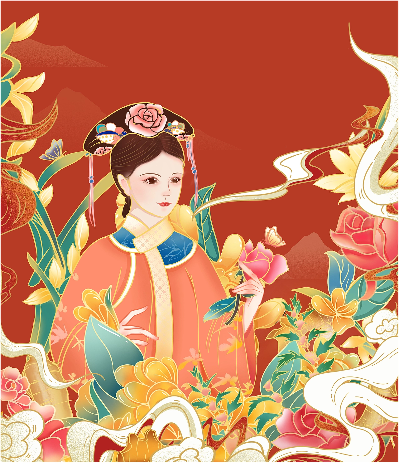 国风暖宫贴（包装设计）