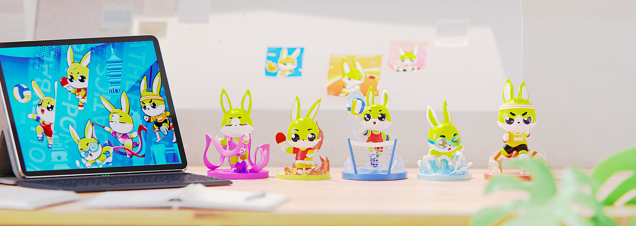 【TUBAO x Mooking】兔宝宝运动系列IP为亚运会助力