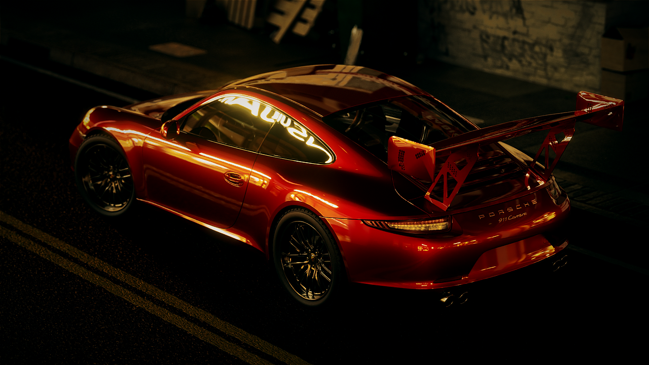 【PORSCHE】【个人全流程渲染练习作品】（图ZMzUyMDIyMDIw） - 动画/影视 - 站酷设计师HAWE原创素材 - 站酷ZCOOL