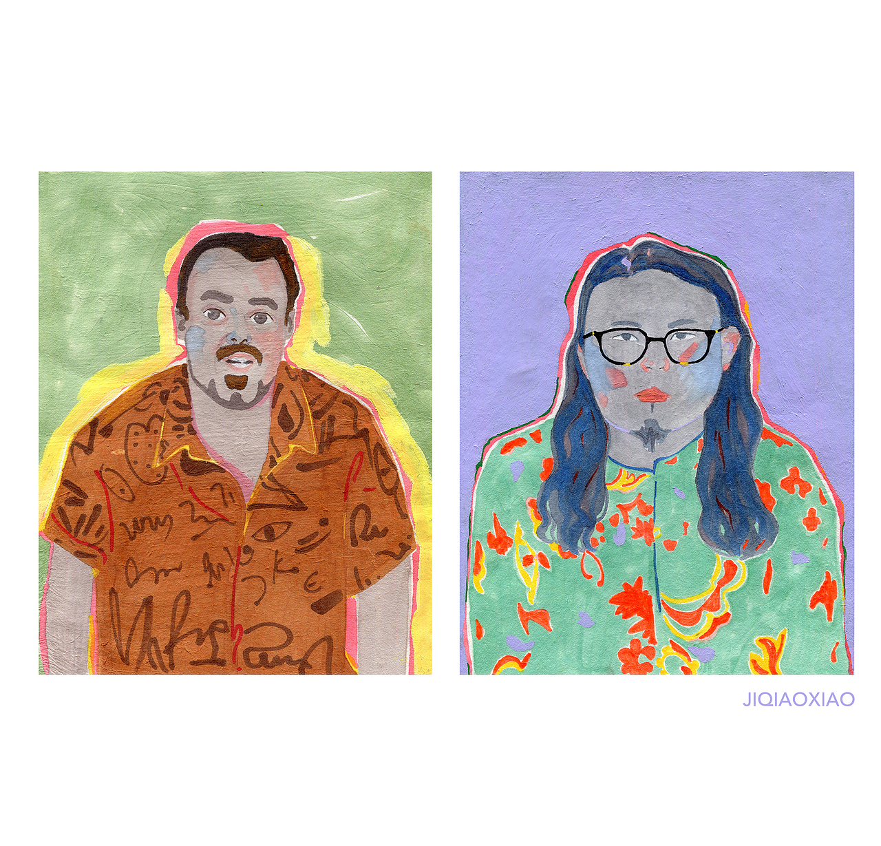 面孔（图ZMzA2Njc0ODEy） - 艺术插画 - 站酷设计师日尧日尧原创素材 - 站酷ZCOOL