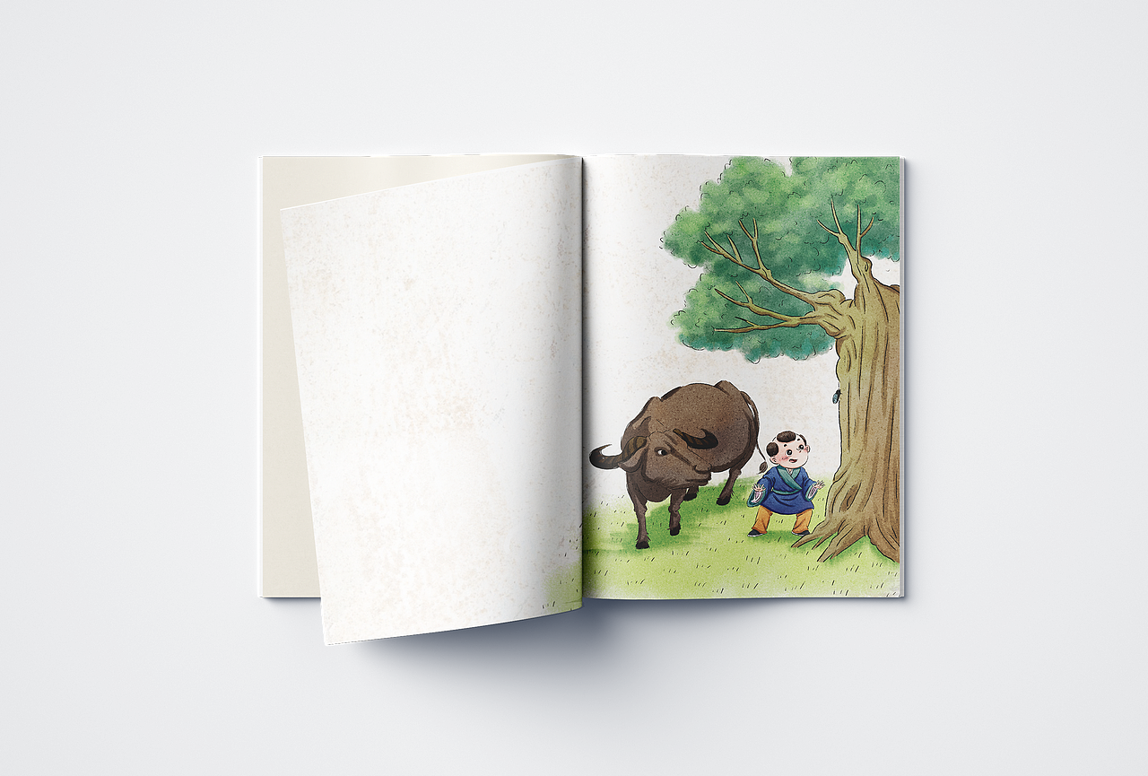 水墨风格书籍插画(合集)