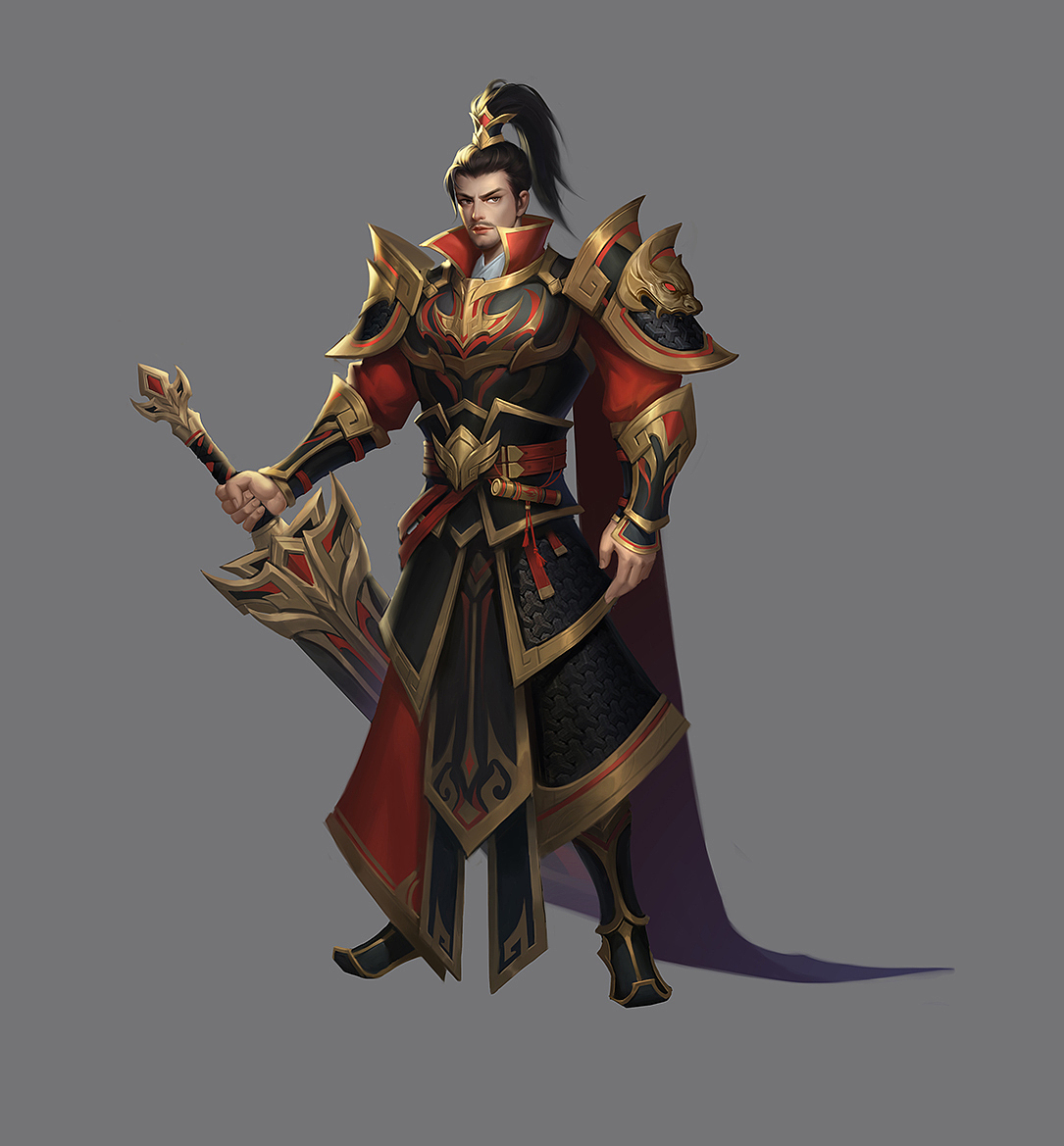 武将（图ZMzMxMTgzOTQ4） - 游戏原画 - 站酷设计师愤怒的小甲鱼原创素材 - 站酷ZCOOL