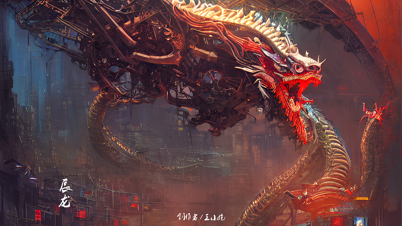 赛博之十二生肖战神（图ZMzI0MTg1NTQ4） - AI作品 - 站酷设计师苍穹小强原创素材 - 站酷ZCOOL
