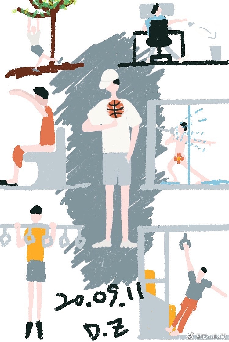 个人风格手指画