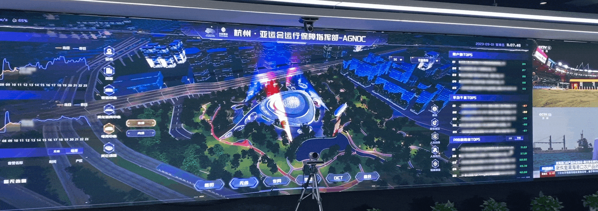 杭州亚运会网络保障系统可视化设计（图ZMzUyNTY2OTA4） - 软件界面 - 站酷设计师Eric孙原创素材 - 站酷ZCOOL