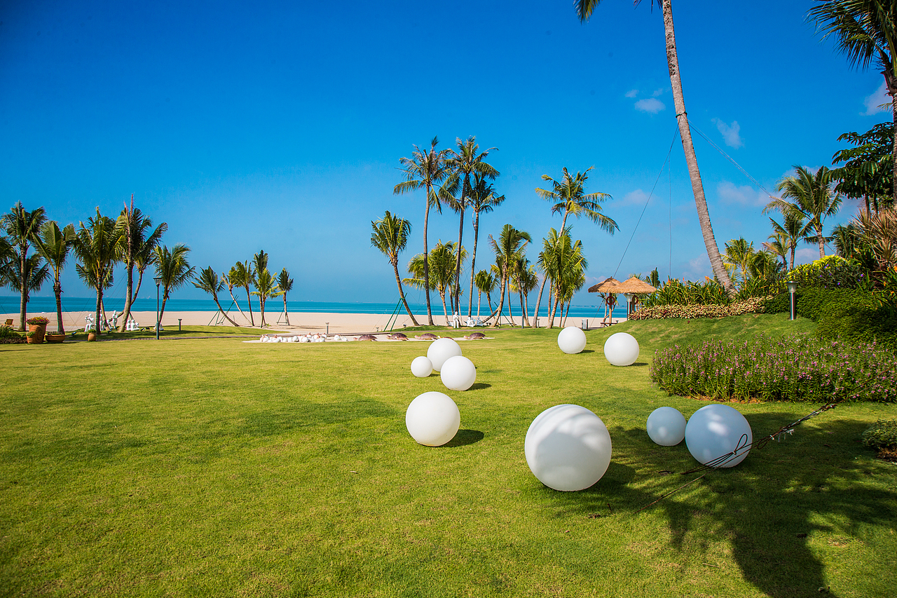 空间摄影｜海景项目园林展示区