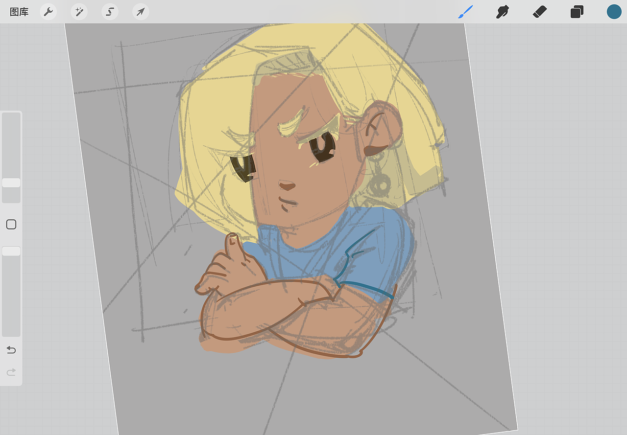 【procreate板绘】可爱的光影小恶mo