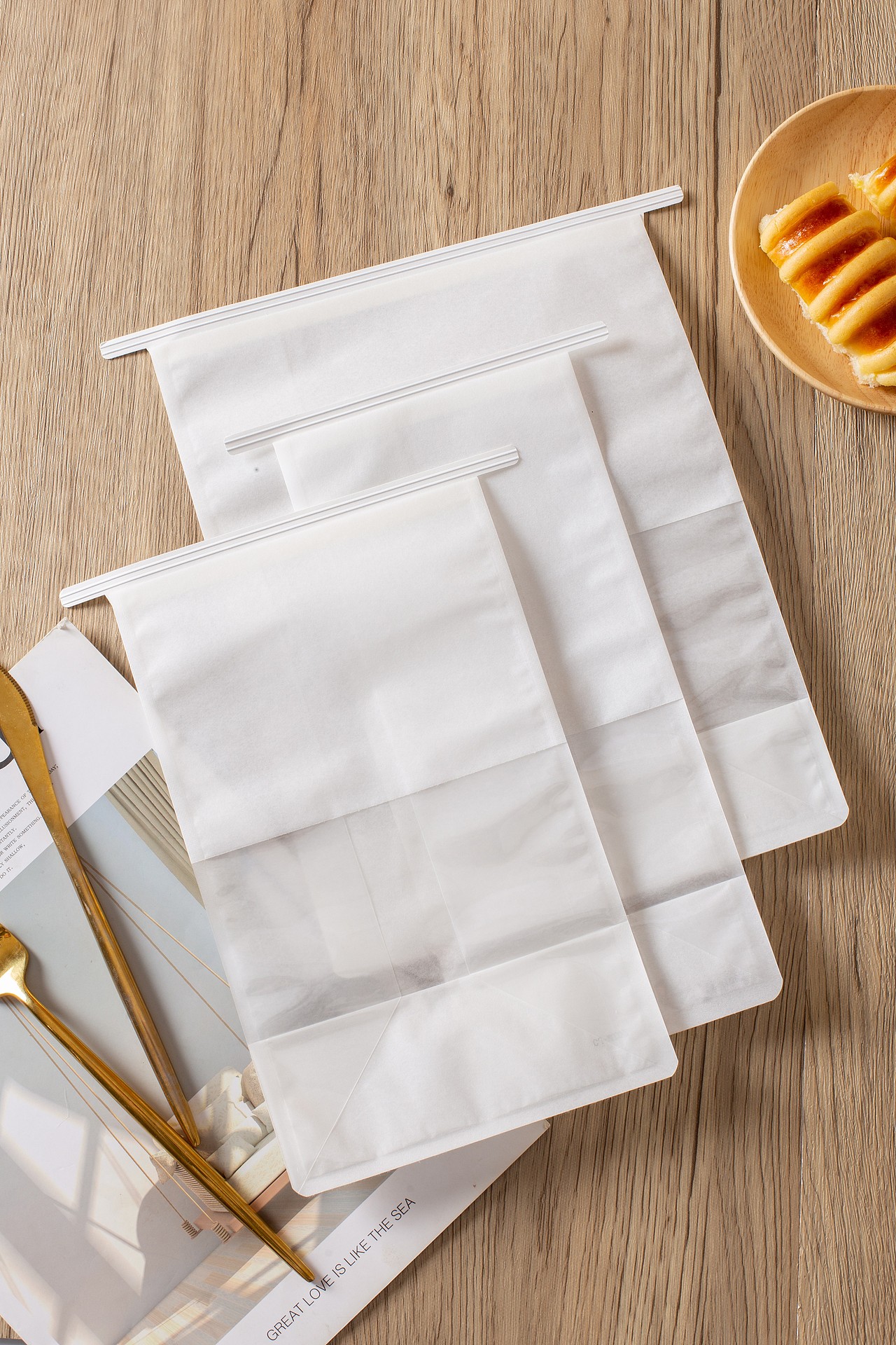 电商摄影 面包袋