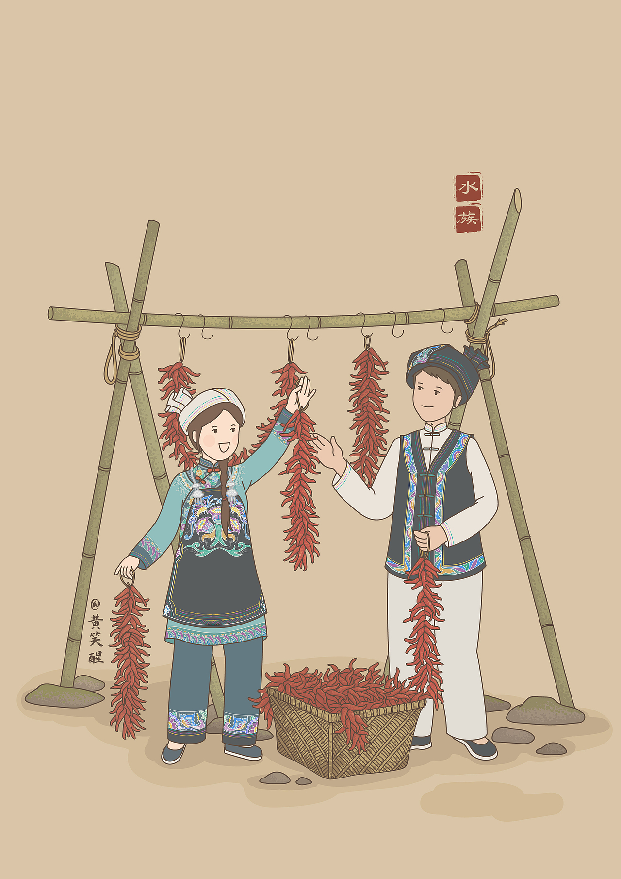 广西12世居民族服饰