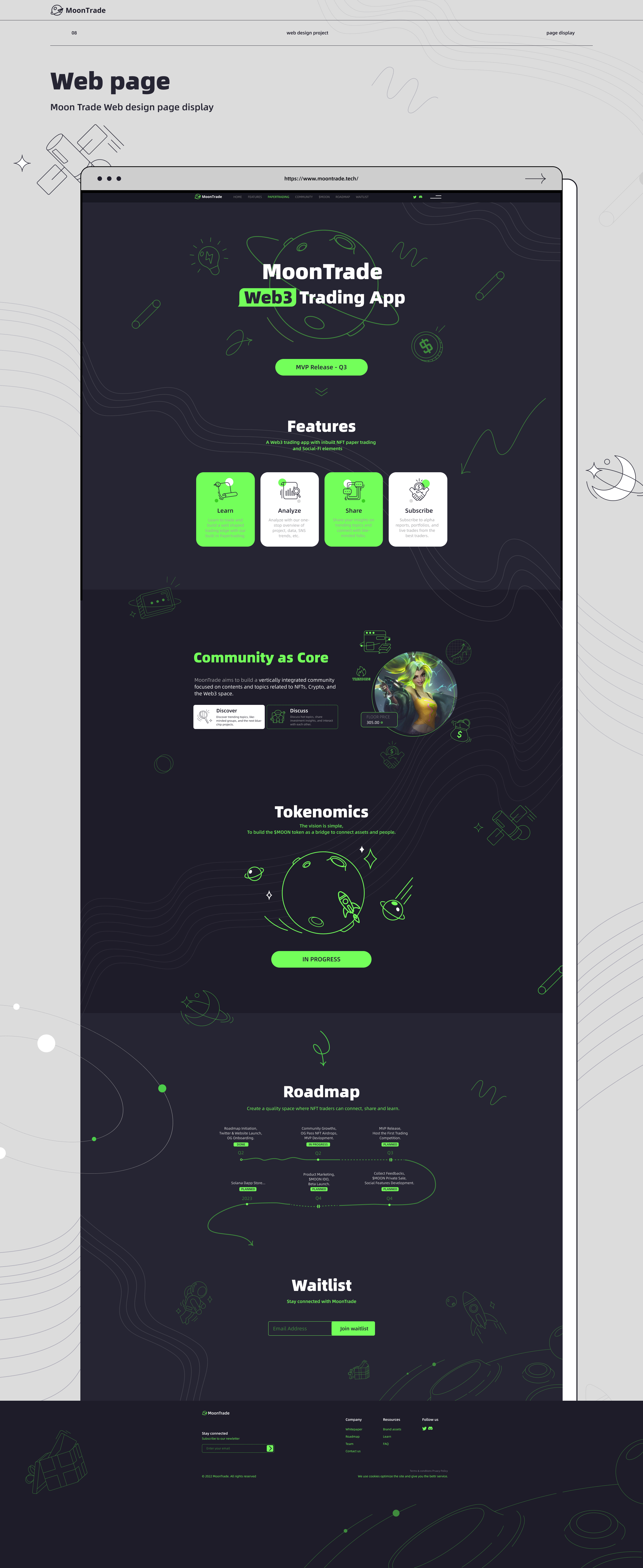 《菜心工作室-MoonTrade 风格设定》（图ZMzEzMTU1NzUy） - 其他UI - 站酷设计师小脑府设计团队原创素材 - 站酷ZCOOL