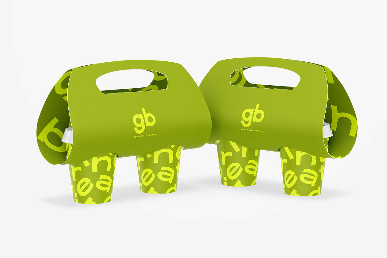 genuine breathing品牌设计及视觉设计