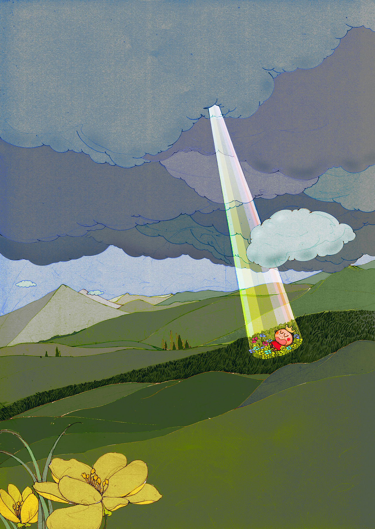 JUANJUAN原创IP | 【维格列版画】姚文爽作品