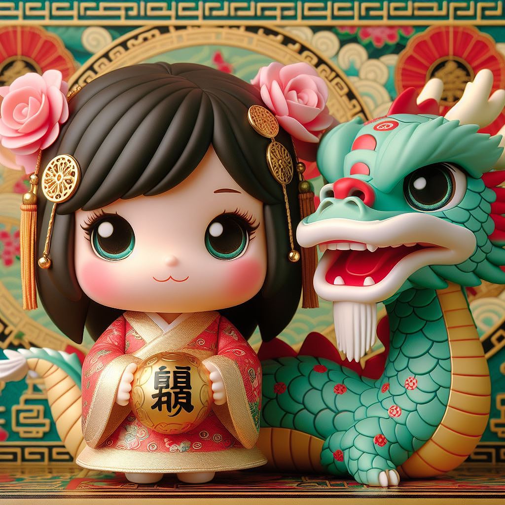 迎接龙年,换个龙气头像,发挥龙年好运!🐉🌟